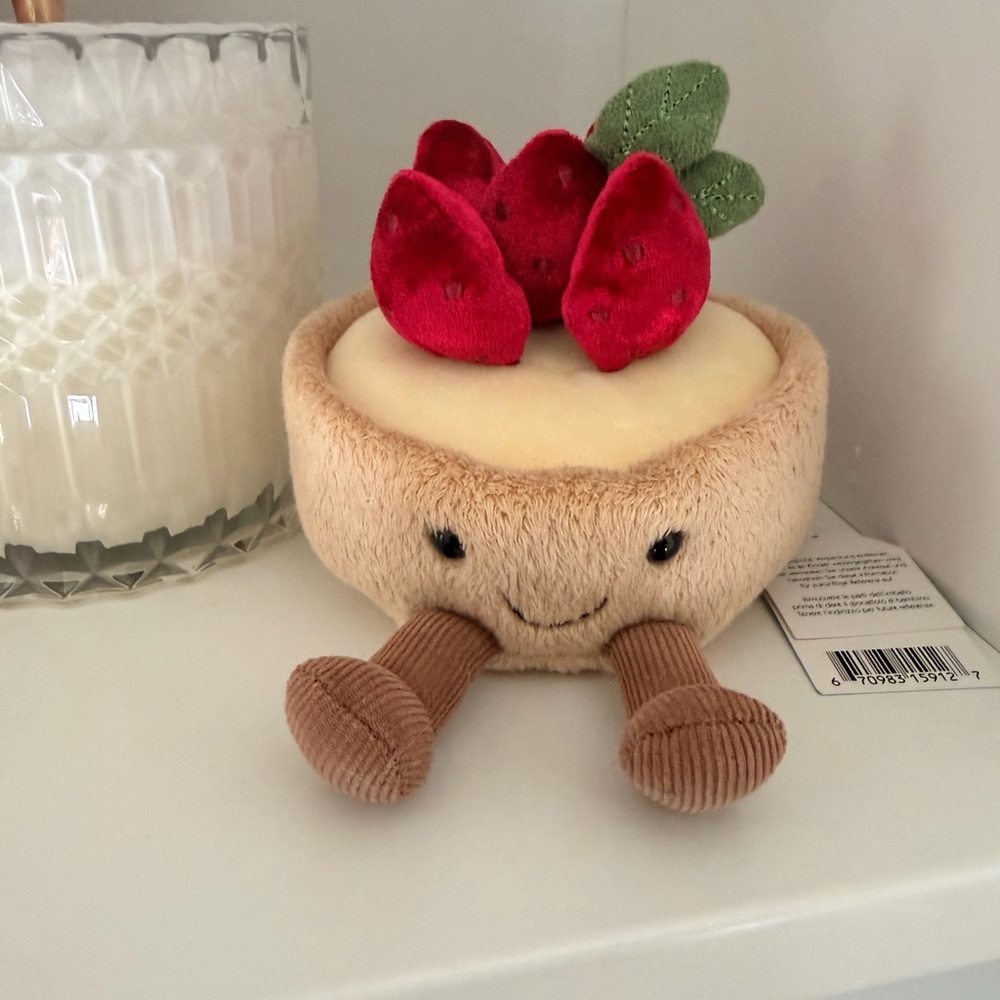 Jellycat Tarte au Fraise